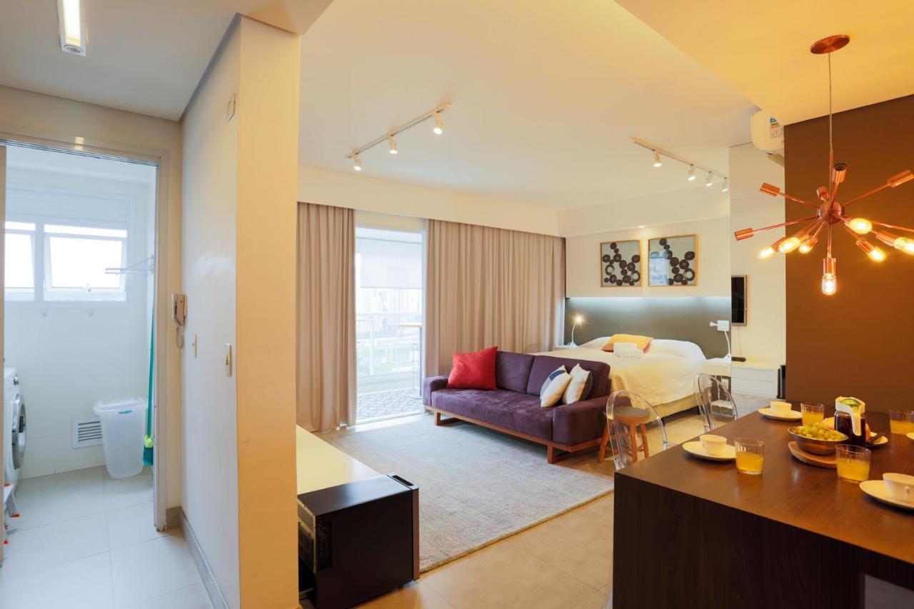 Ferienwohnung Studio Brooklin Premium Com Piscina Aquecida São Paulo Exterior foto